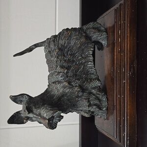 Maitland Smith Bronze Scottie Terrier Dog Statue Sculpture